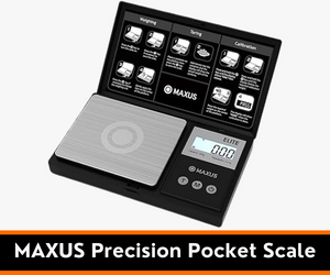 MAXUS Precision Pocket Scale - Best Weed Scales