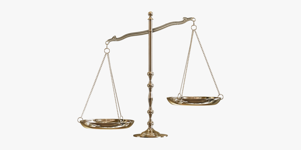 Balance Scale for Types of Scales