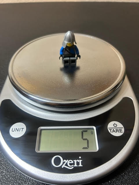 Lego Man Weight