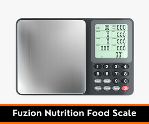Fuzion Food Scale for meal prep