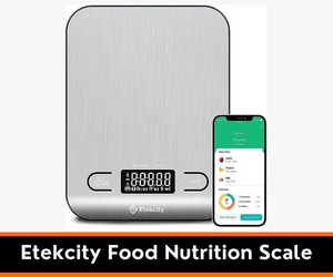 Etekcity food scale for meal prep