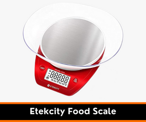 Etekcity Food Scale with bowl